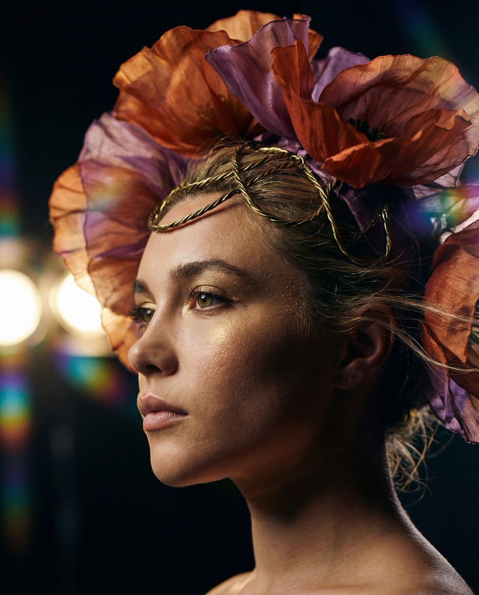 The Gilded Botanical Secret: Avant-Garde Portraiture — example 2