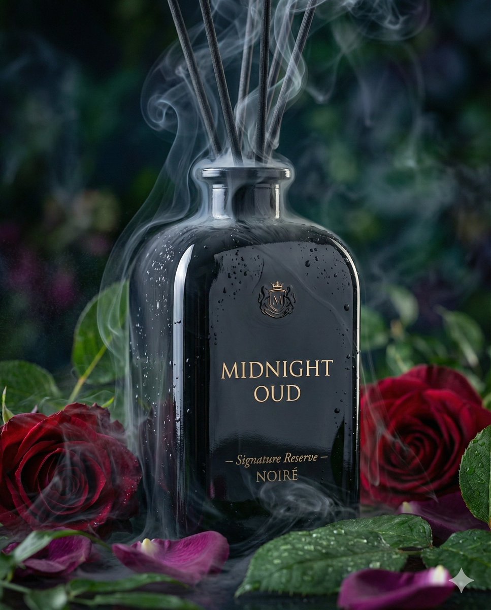 Luxury Reed Diffuser Product Photography Prompt — example 2