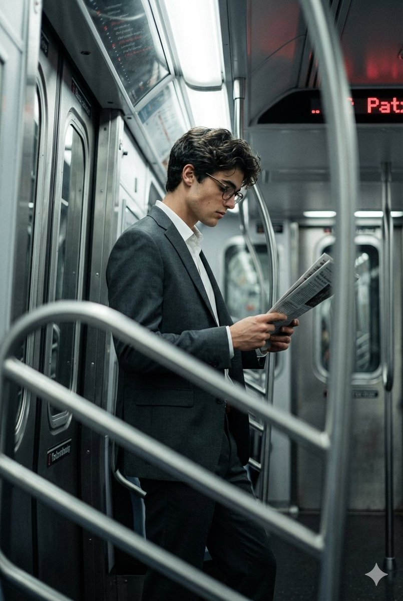 Cinematic Urban Commute Fashion Editorial