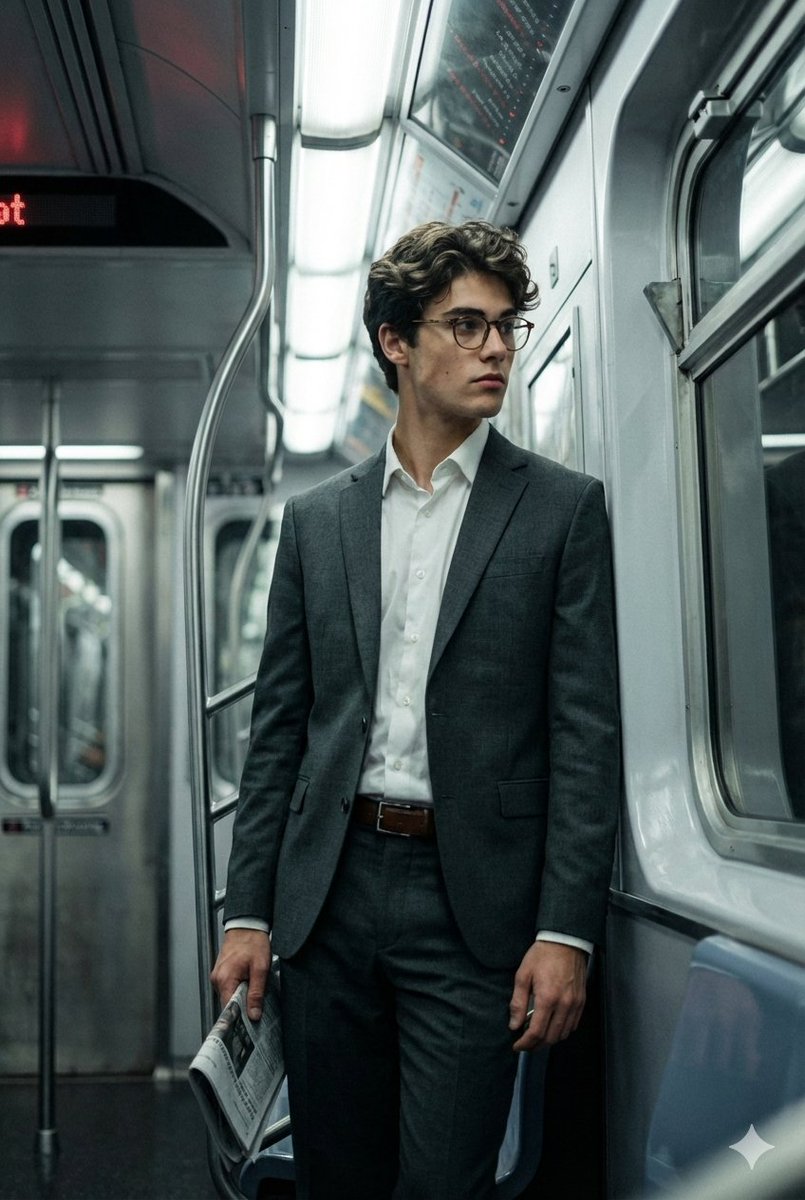 Cinematic Urban Commute Fashion Editorial — example 2
