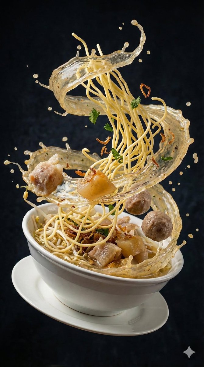 High-Speed Food Photography of Exploding Asian Soup — example 3