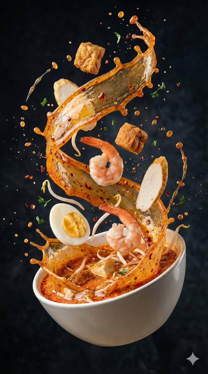 High-Speed Food Photography of Exploding Asian Soup — example 4