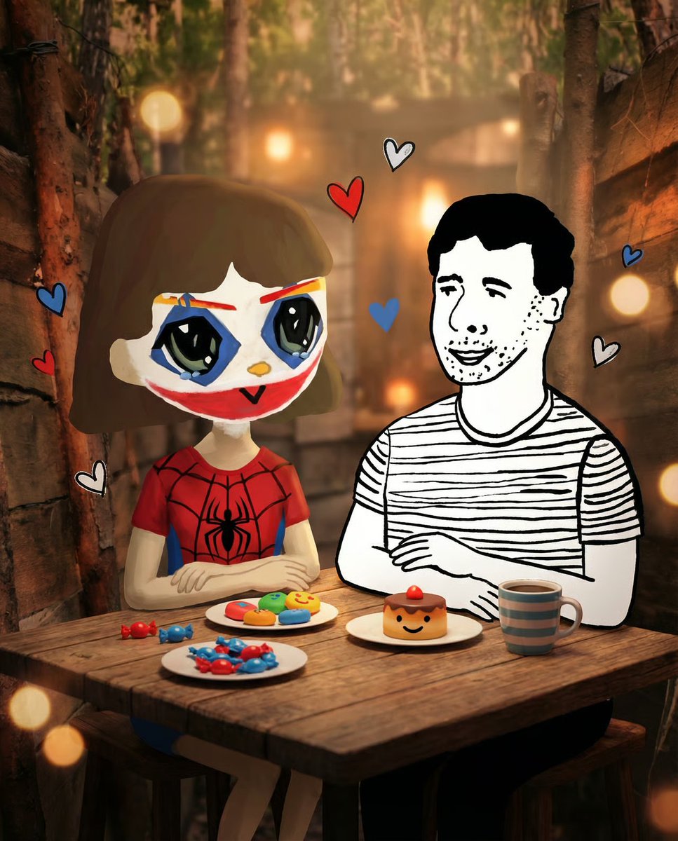 Intimate Date Scene Generator for Multiple Characters — example 4