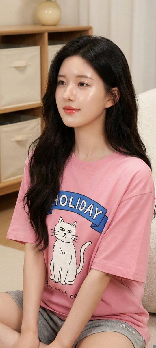 Zhao Lusi Casual Editorial Look — example 1