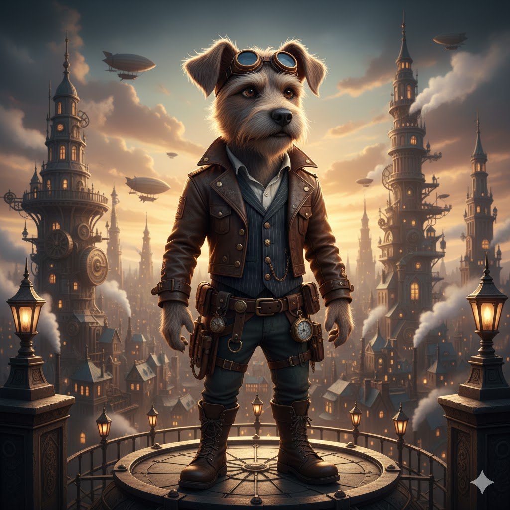 3D Anthropomorphic Snow Leopard Streetwear — example 2