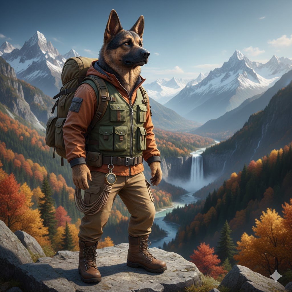 3D Anthropomorphic Snow Leopard Streetwear — example 4