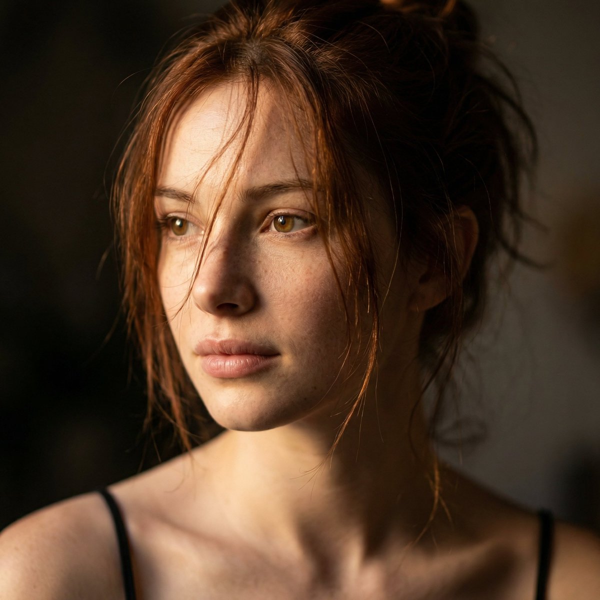 Cinematic Close-up Portrait Replacement Prompt — example 1