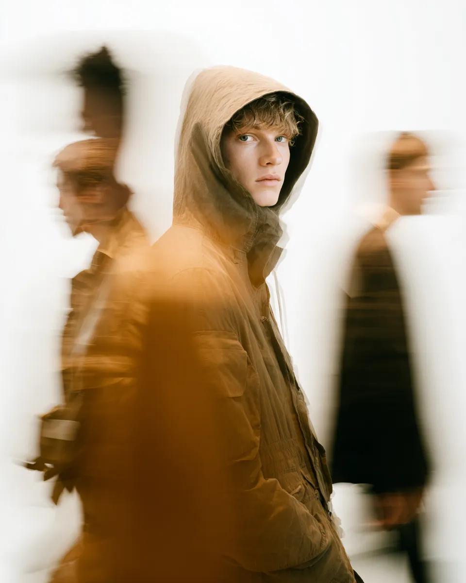 High Fashion Pictorial with Motion Blur — example 1
