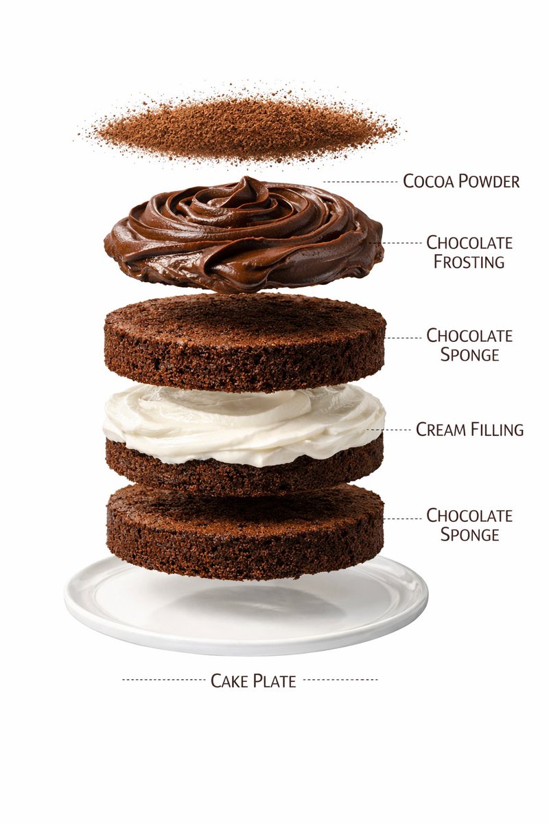 Ultra-Realistic Chocolate Cake Food Photography with Motion Prompt — example 1