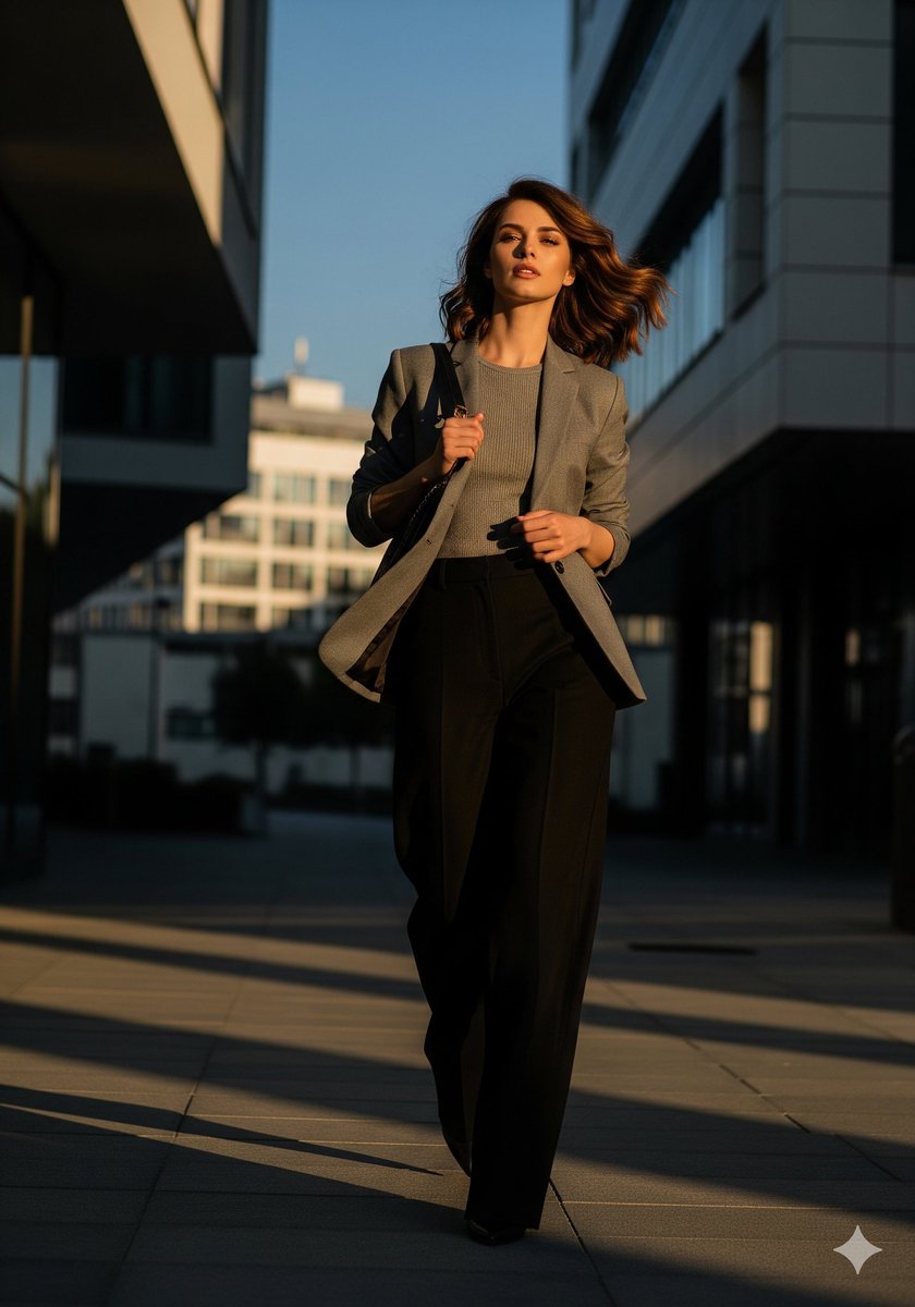 Urban Golden Hour Fashion Editorial — example 1