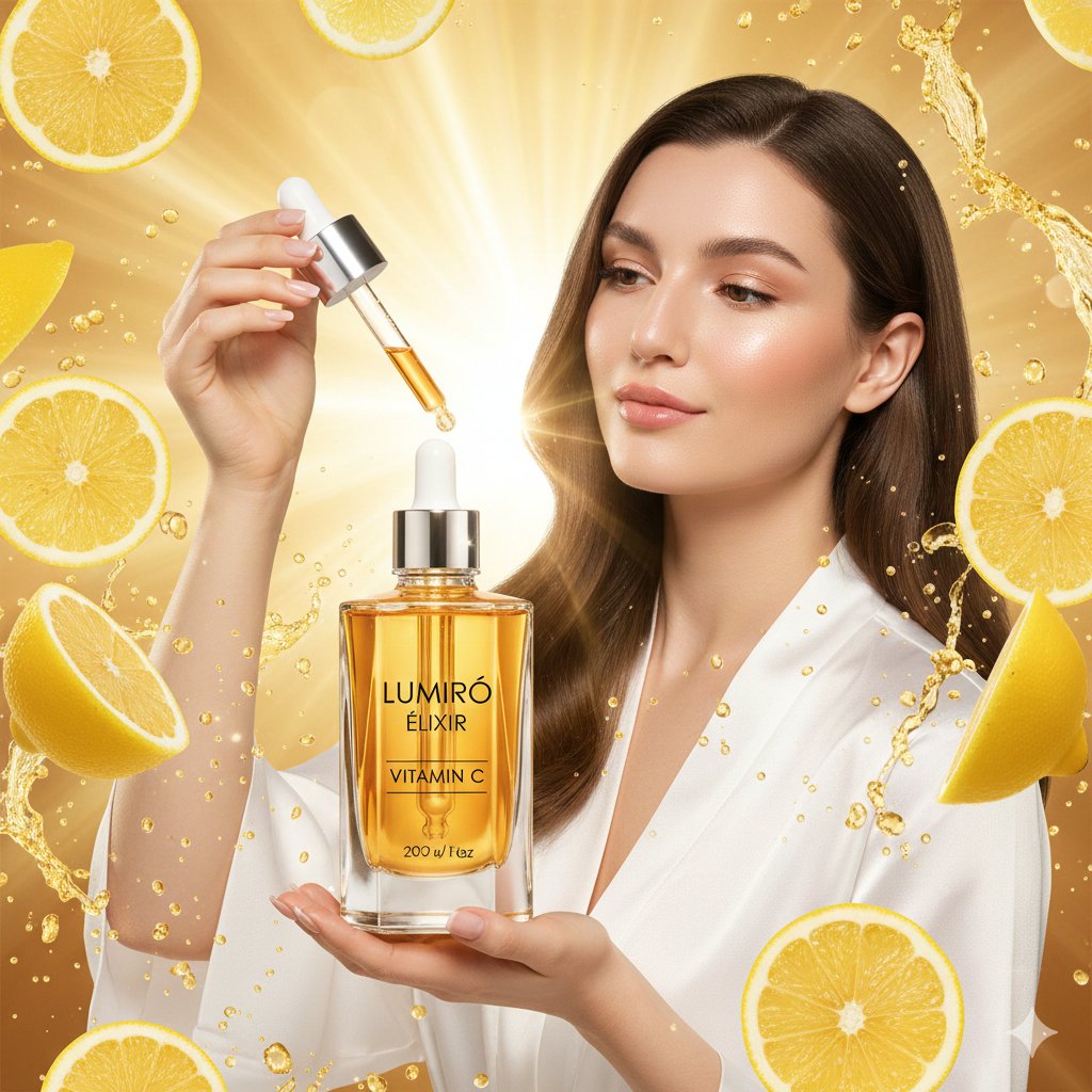 Hyper-realistic Luxury Skincare Product Photography — example 1