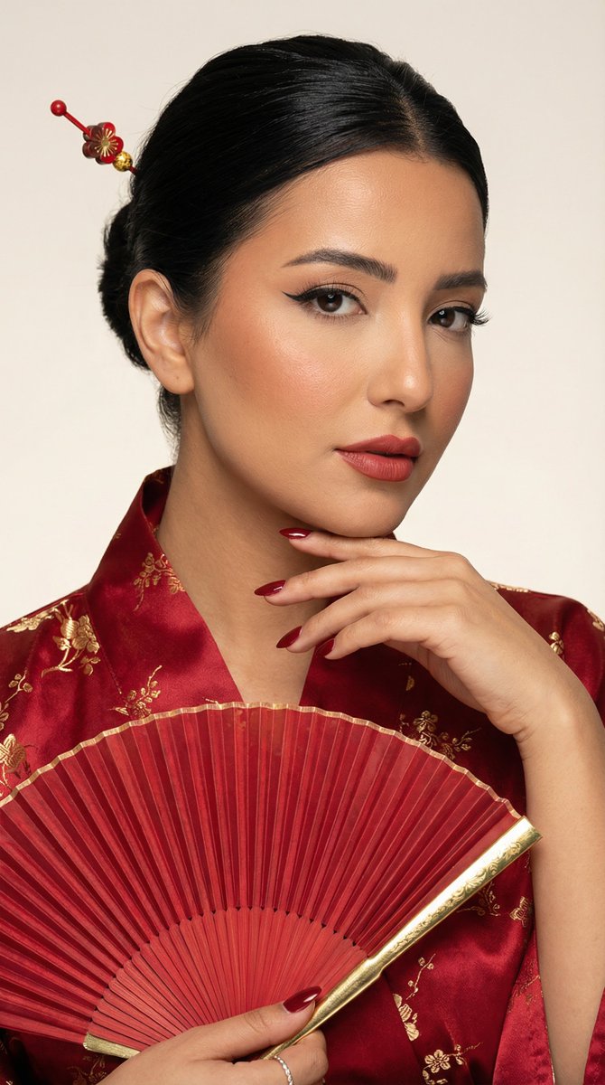 Ultra Photorealistic Editorial Beauty Transformation (Image-to-Image) — example 1
