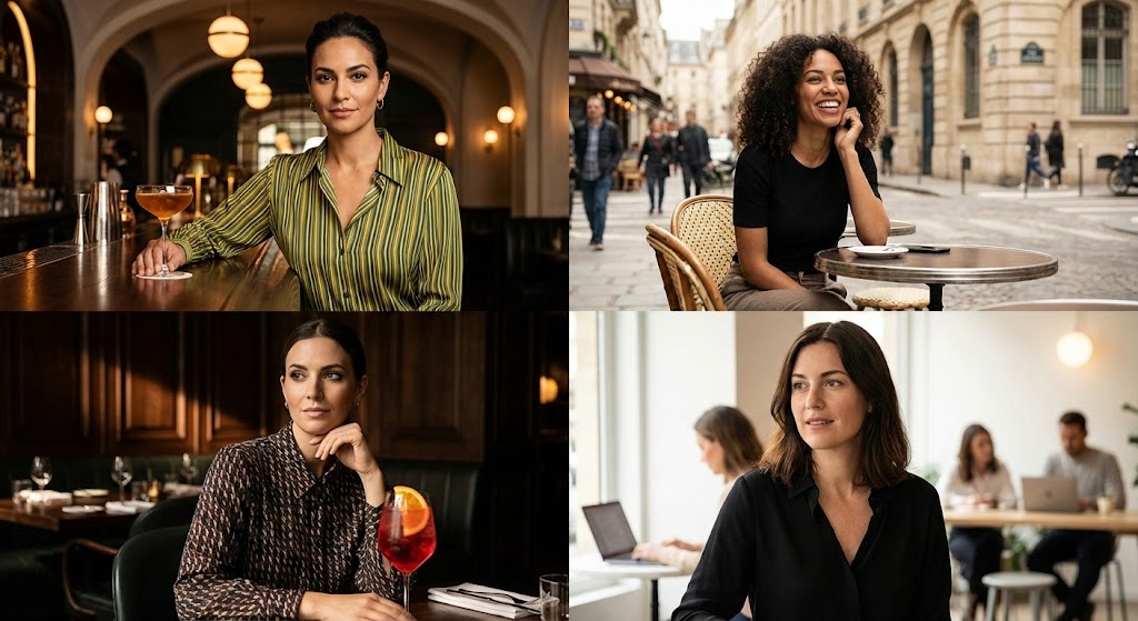 Cinematic Portrait Grid Comparison — example 1