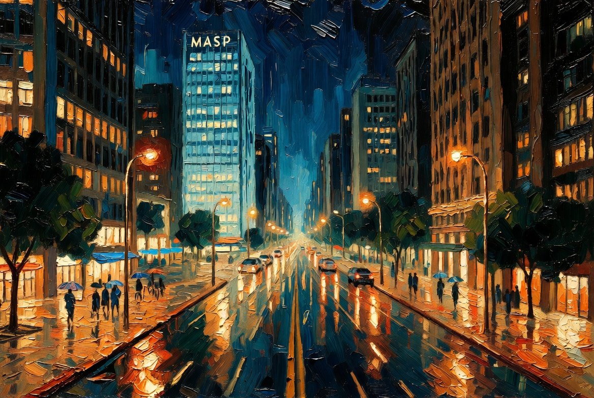 São Paulo Avenida Paulista Painting Prompt (JSON reference) — example 1