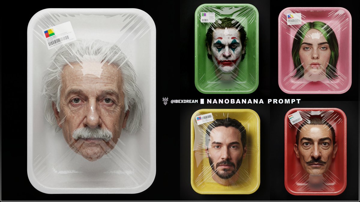 Surreal Supermarket Package Product Shot Prompt — example 1