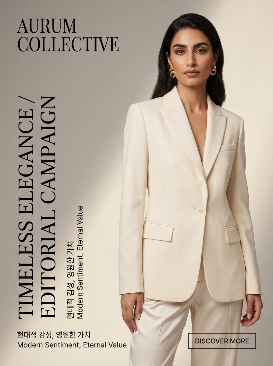 Quiet Luxury Editorial Fashion Template