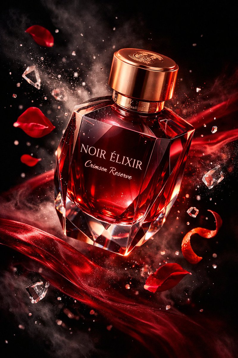 Luxury Fragrance Advertising Photography Prompt — example 2