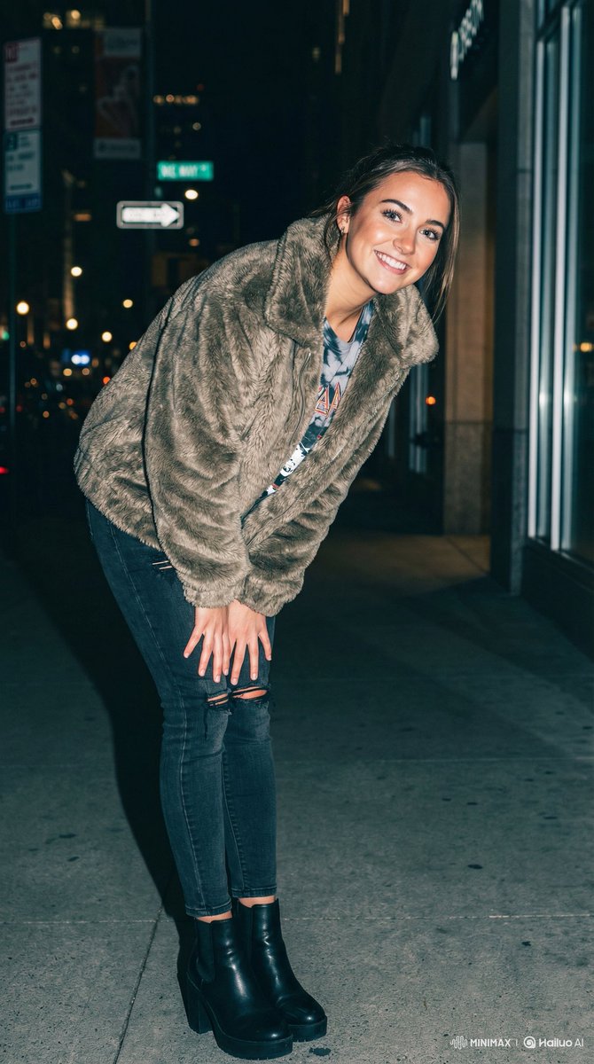 Off-Center Flash Street Snap Portrait Generator — example 1