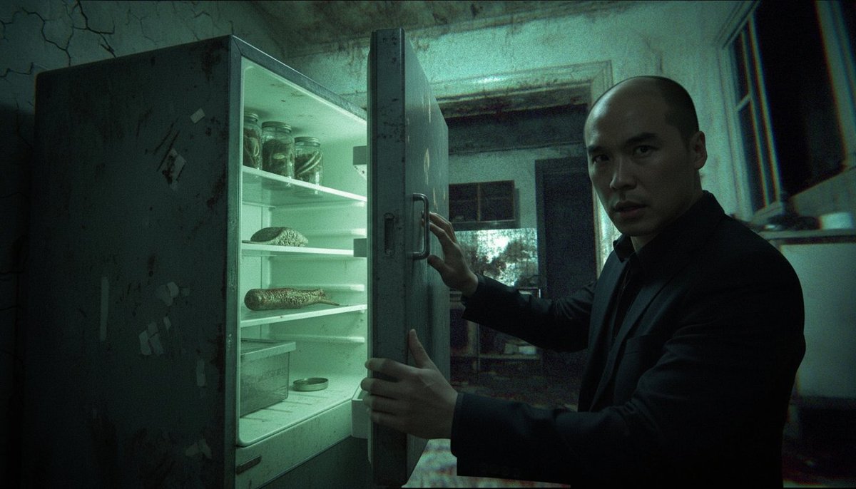 Cinematic horror sequence from base image — example 1