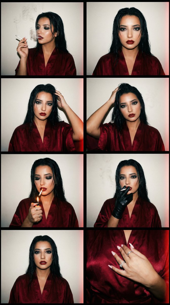 Lo-Fi Digicam Editorial Grid Prompt — example 1