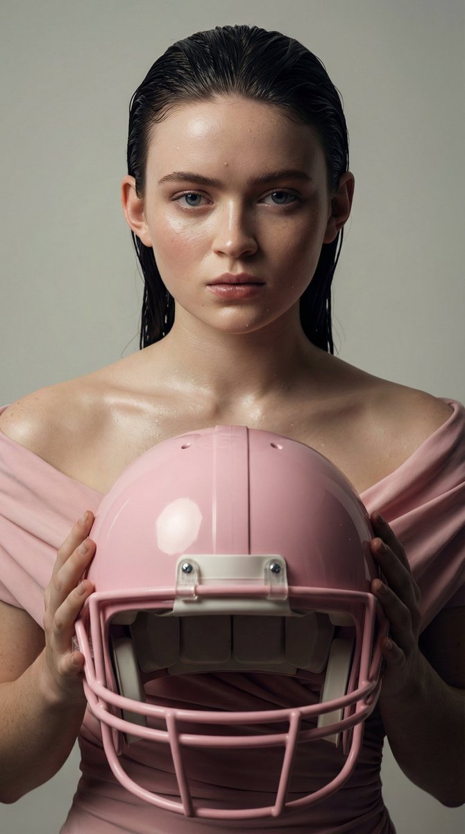 Sadie Sink High-Fashion Portrait Prompt — example 1