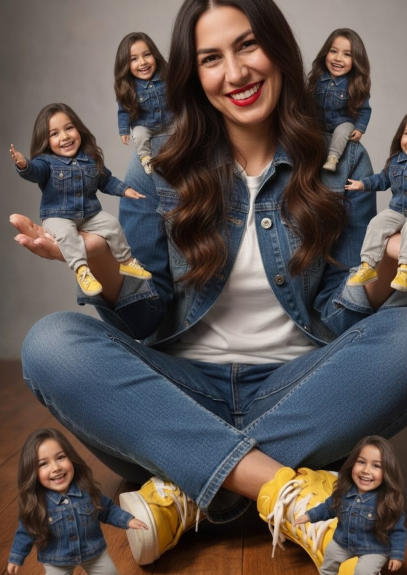 Ultra-Realistic Miniature Clone Studio Portrait — example 2