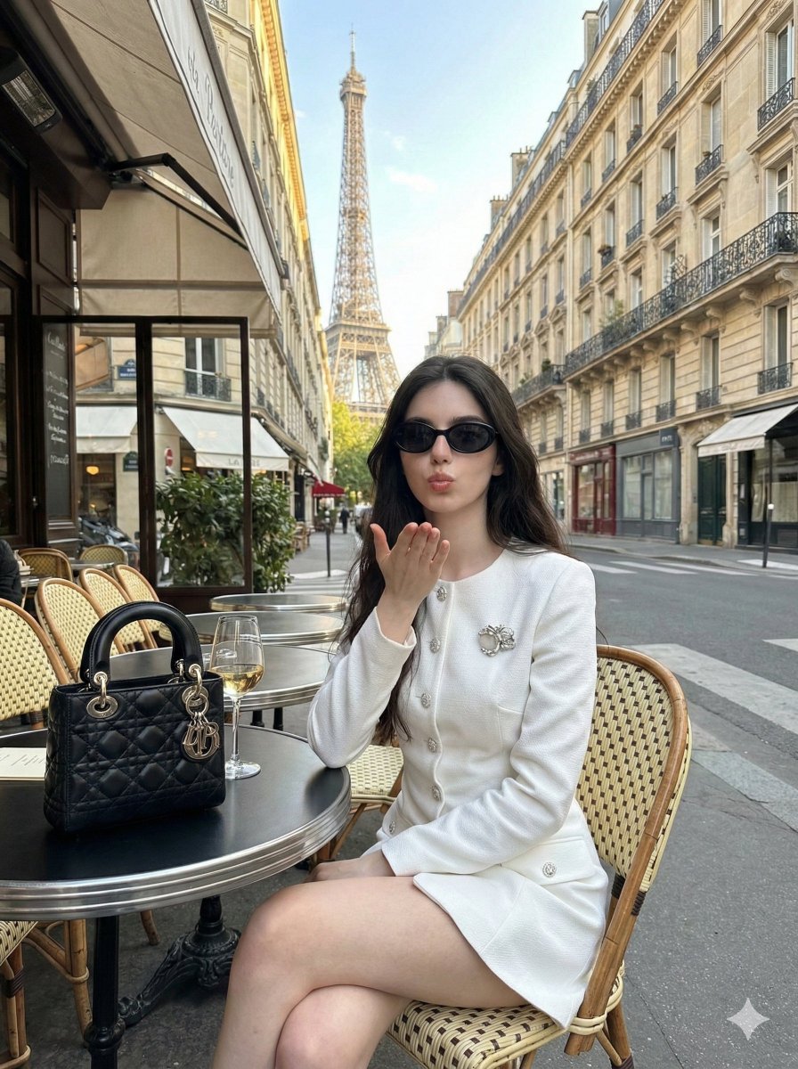 Ultra-Photorealistic Parisian Cafe Lifestyle Photography — example 1