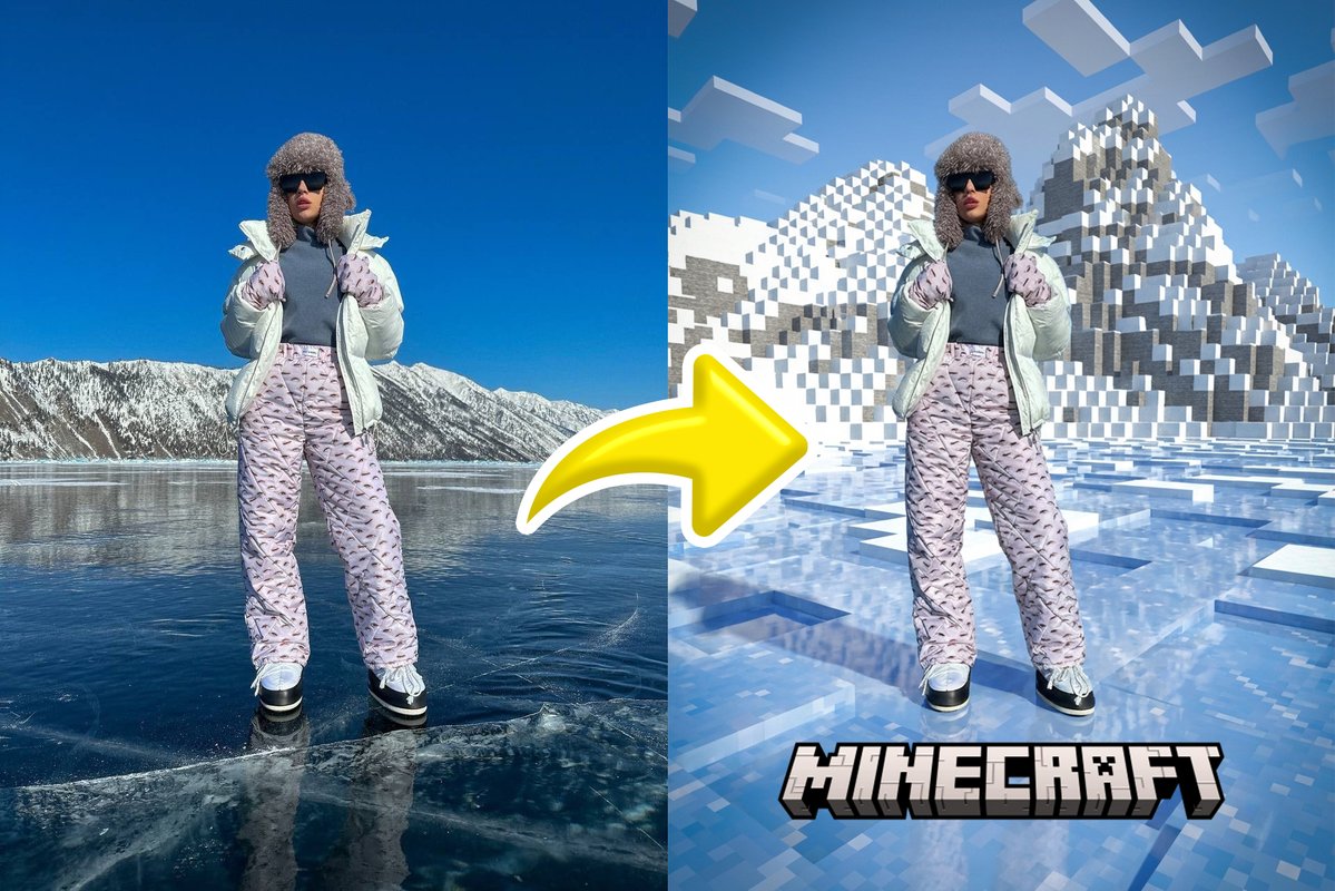 Minecraft Stylization Prompt — example 1