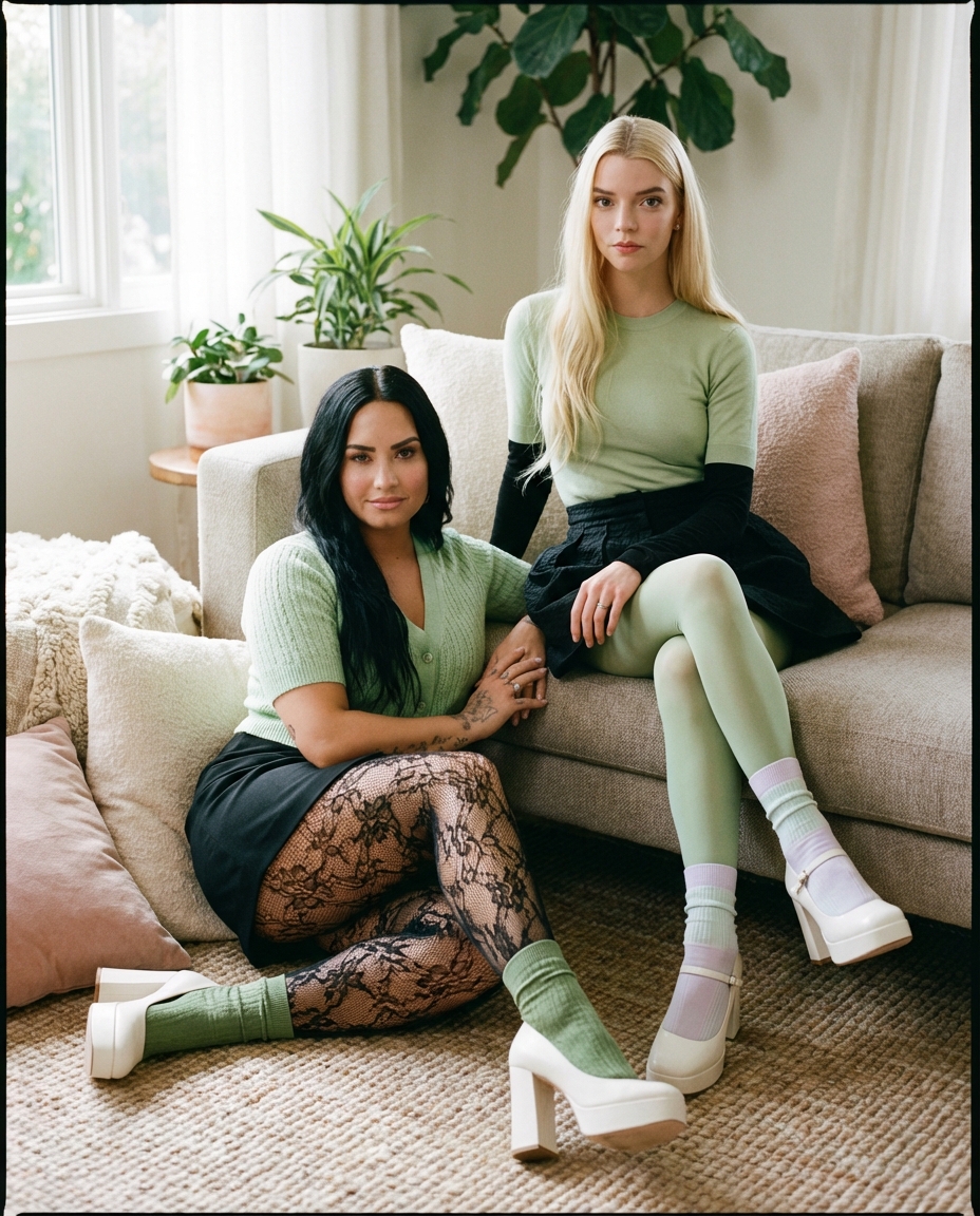 Structured Indoor Lifestyle Portrait of Two Subjects — example 3