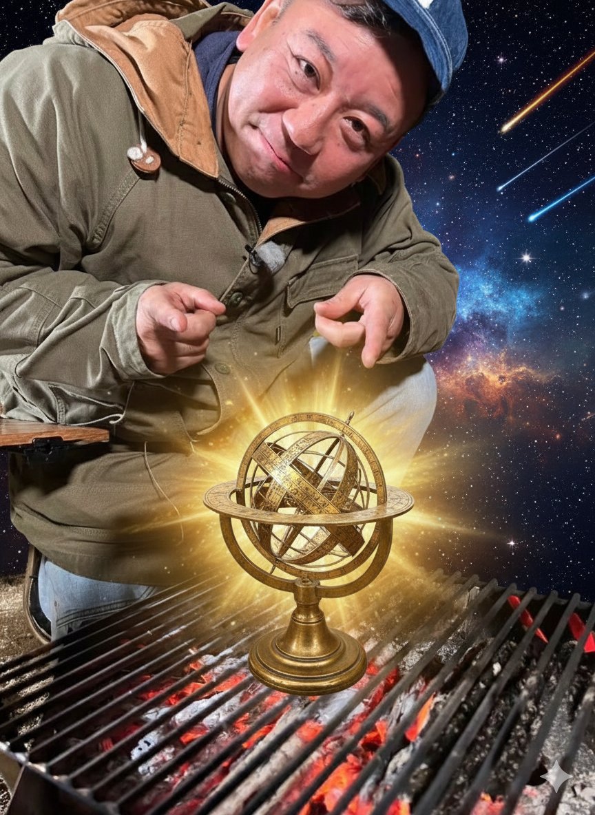 Hermes and Constellation Fantasy Image — example 1