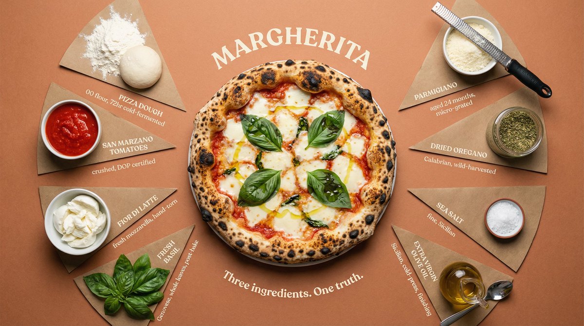 Luxury Cookbook Ingredient Flat Lay Infographic — example 1