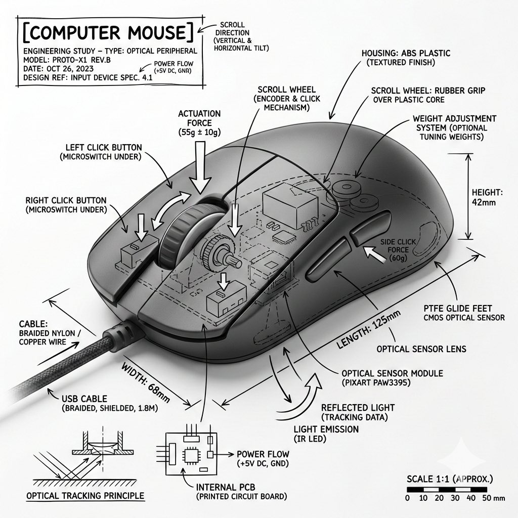 Technical Infographic Overlay for Object Annotation — example 1
