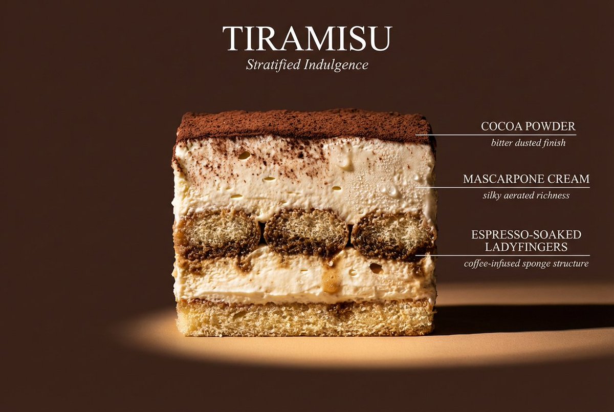 Cinematic cross-section food photography prompt