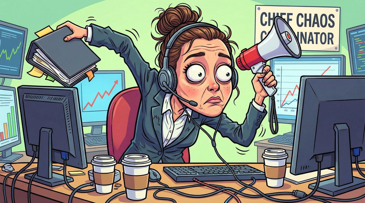 Humorous Caricature of a Professional — example 2