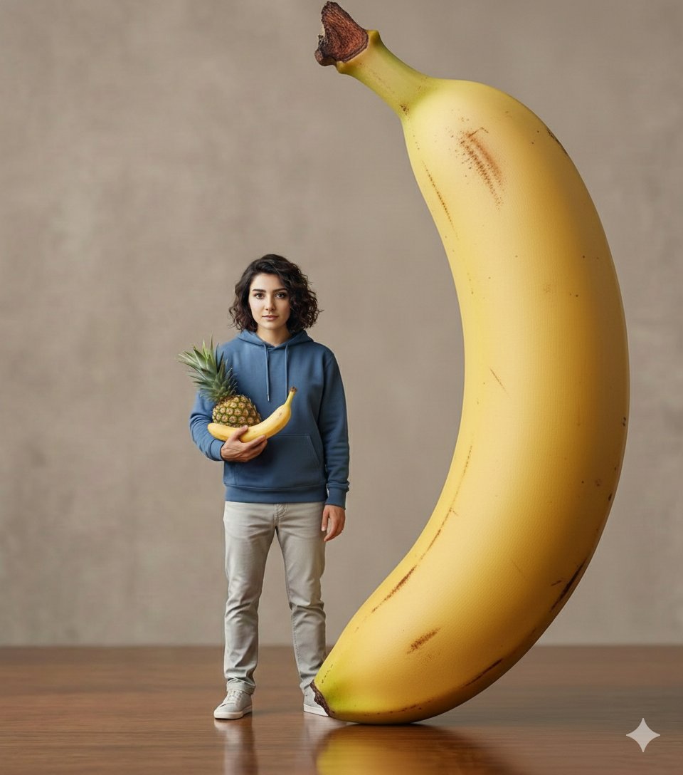 Hyper-realistic Giant Strawberry with Tiny Subject — example 1