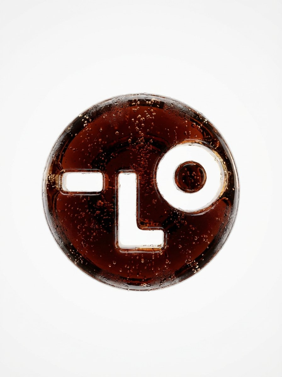Minimalist Cola Amulet 3D Render — example 1