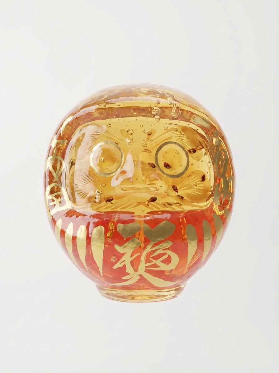Minimalist Cola Amulet 3D Render — example 2