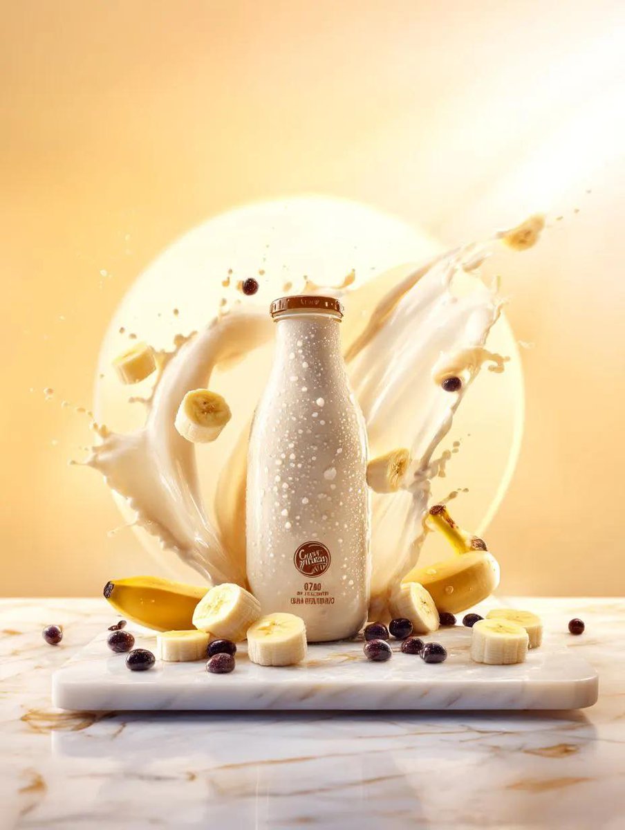 Banana Milk Commercial Ad — example 4