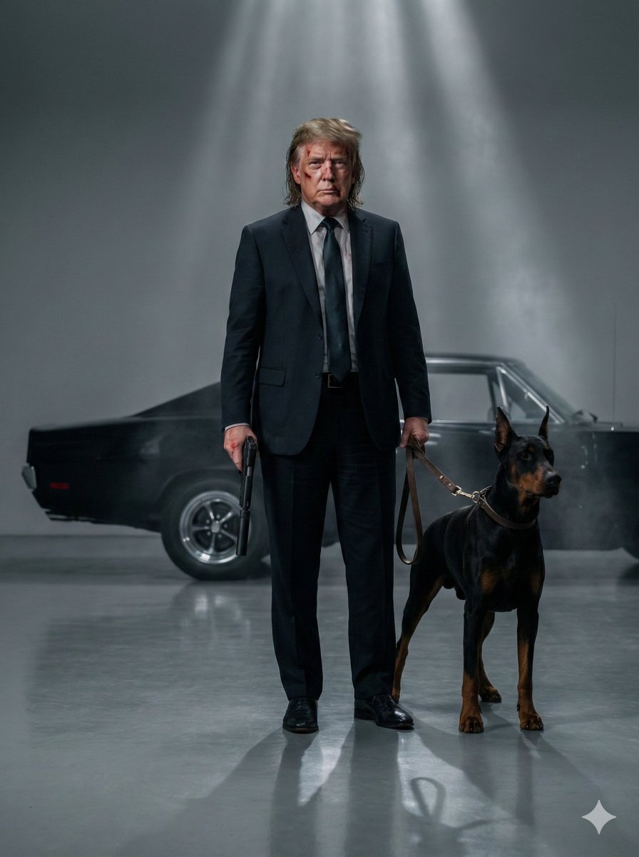 Neo-Noir Hitman Film Still — example 1