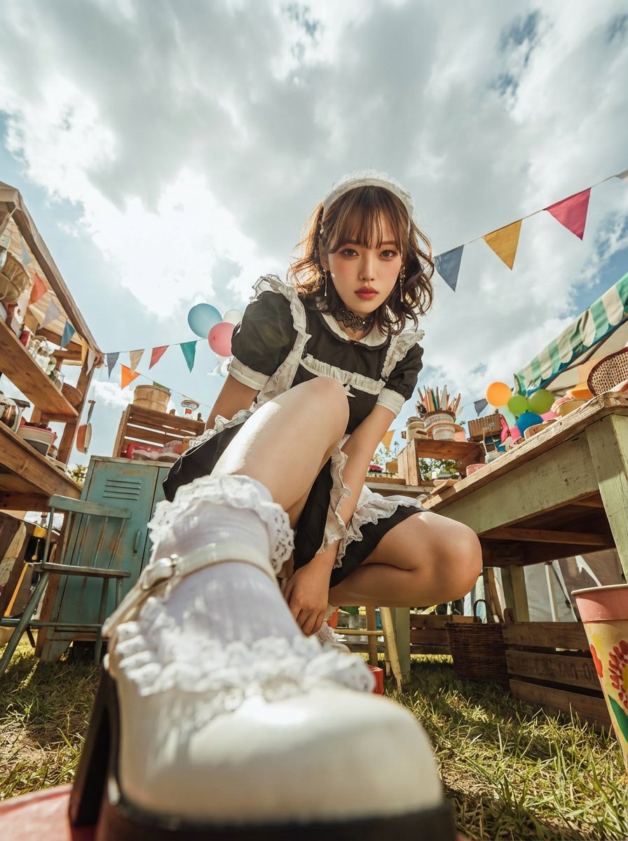 Dramatic Ultra Wide-Angle Photo Transformation Prompt — example 2