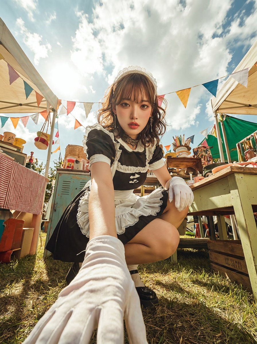 Dramatic Ultra Wide-Angle Photo Transformation Prompt — example 3