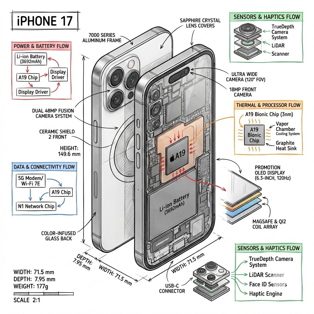 Technical Infographic Template for Objects — example 2
