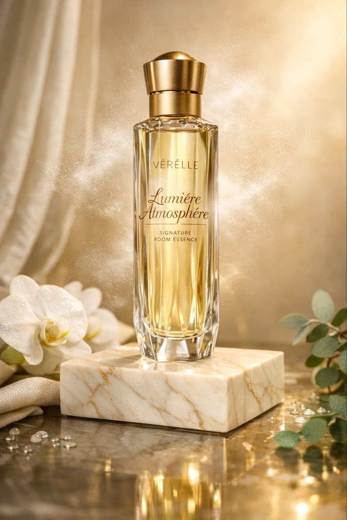 Luxury Home Fragrance Commercial Photography (JSON Format) — example 2