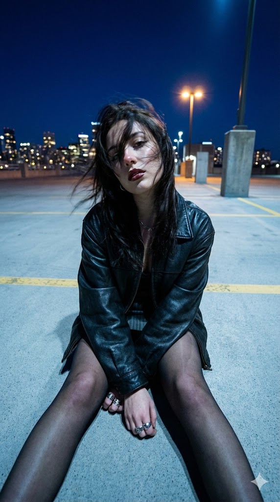 Structured Prompt for Urban Melancholia Portrait — example 1