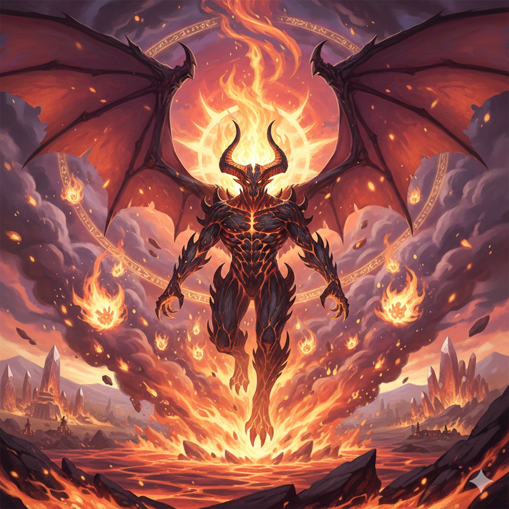 Final Fantasy Ifrit Summon Generation — example 1