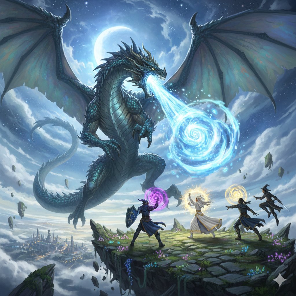 Final Fantasy Bahamut VS Player Generation — example 1