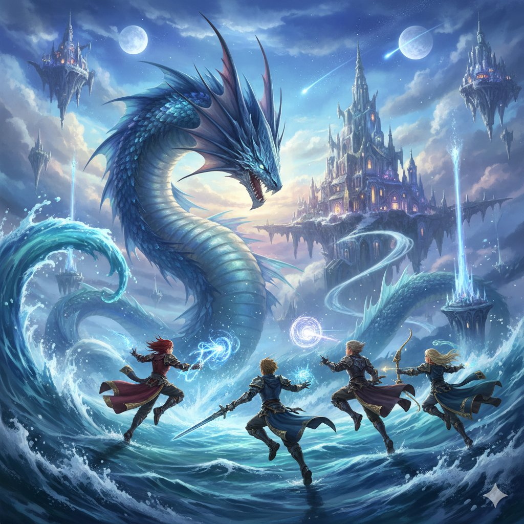 Final Fantasy Leviathan VS Player and Sacred Geometry — example 2