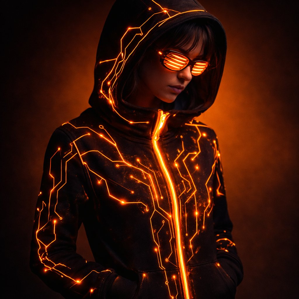 Ultra-Realistic Cyberpunk Studio Portrait — example 2