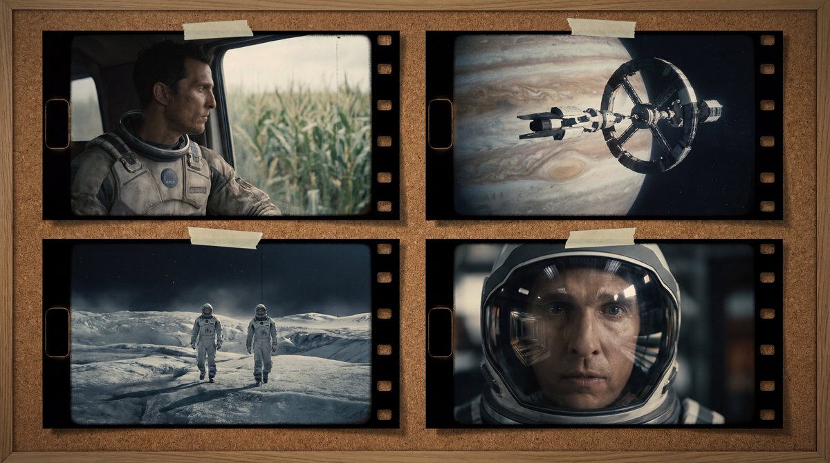 Interstellar-Inspired Cinematic Film Stills Prompt — example 2