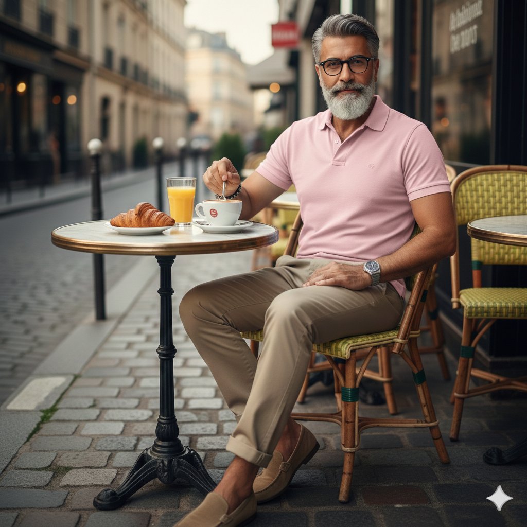 Photorealistic Parisian Cafe Scene — example 3